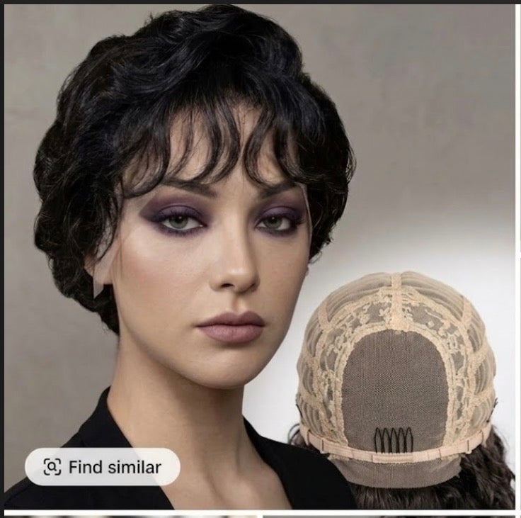 Short Pixie Cut HD Lace Front Wig- Brazilian Virgin Human Hair for Black Women